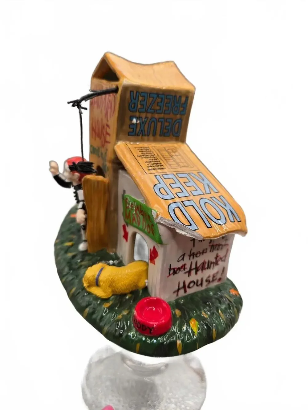 As Is Dept 56 - Come In If You Dare 799979 Snow Village Accessory Hallmark